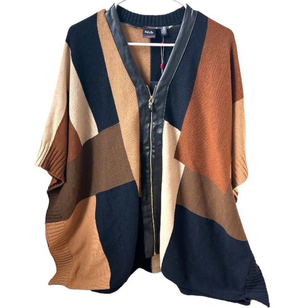 Rafaella Color Block Sweater